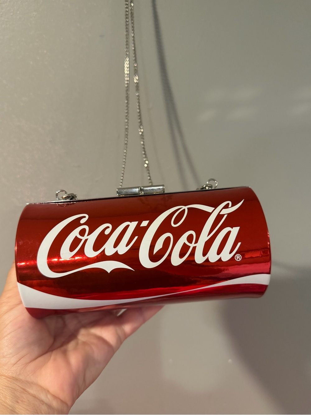 Coca-Cola Red and White Logo Shoulder Purse - Picture 2 of 5